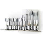 Головки-ключи для датчиков 10, 11, 12, 13, 14, 17, 19мм, CrV, набор 7 предметов  ...H-D HD-17508