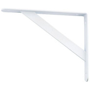 Кронштейн усиленный 500 х 350 х 30 х 4 мм, белый  Сибртех 94048