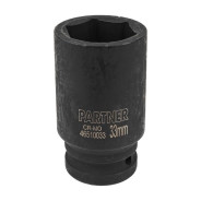 3/4" Головка ударная глубокая, 33мм (6гр)  Partner PA-46510033