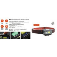 Фонарь налобный светодиодный 500lm, 3+5W, 50M, 3.7V, 1200mAh, IP44, Type-C  ...H-D T62