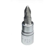 Головка 1/4" с насадкой крестовой PZ2, длина 37 мм  H-D HD-14PZ0237