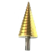 Сверло по металлу ступенчатое 4-39мм с цилиндрическим хвостовиком, HSS 4241  ...H-D HD-44736