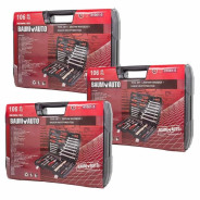 ( 3 K-T ) Набор инструментов 106пр. 1/4'' 1/2'' (6гр.)(5-32мм) Baum Auto BaumAuto BM-41061-5 ( 3 K-T )