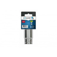 Головка торцевая 1/2" 6гр. 36мм L44мм CrV  HOEGERT HT1A236