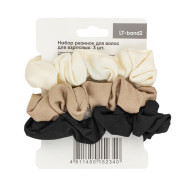Резинки для волос, комплект 3шт. (для взрослых)  La and Te beaute LT-band2
