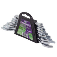 Ключи рожковые, набор 8пр. (6х7, 8х9, 10х11, 12х13, 14х15, 16х17, 18х19, 21х22мм)  ...POMAGIER POM-5084MP