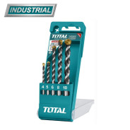 Набор сверл по бетону   (5 шт)TOTAL TACSD5051