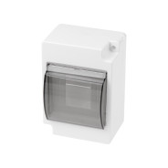 Бокс пластиковый 4 модуля наружный с крышкой IP30  ЮПИТЕР JP4111-03