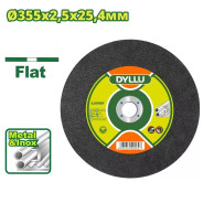 Круг отрезной 355x2,5х25,4 мм по металлу  DYLLU DTAC1314
