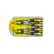 Набор отверток 6пр.(SL:5х75мм,6х100мм,6х38мм;PH:1х75мм,2х100мм,2х38мм),в блистере  WMC-...WMC TOOLS 2064