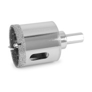 Коронка алмазная -DIY D50 X L40, с центрирующим сверлом (керам. плитка, керамогранит, мрамор, стекло...MESSER 14.001.050