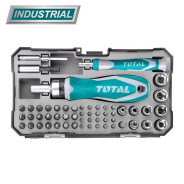 Отвертка с набором бит   (55 предметов)TOTAL TACSD30556