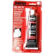 Герметик силиконовый ЧЕРНЫЙ 85г  ABRO 12-AB