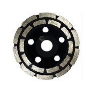 Алмазная чашка d 125мм сегментная двухрядная ( бетон / гранит / натуральный камень / искусственный к...TRIO-DIAMOND TCW260