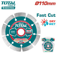 Диск алмазный 110x12x20 мм  TOTAL TAC2111101