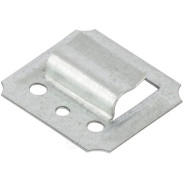 Кляймер №3 оцинкованный с гвоздями, 100шт.  Сибртех 46573