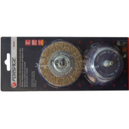 Набор кордщеток латунных комбинированный для дрели, 2пр.(75мм), в блистере  ...Forsage F-BWS201