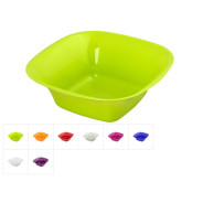 Салатник 24x24x8 см (цвета в ассортименте)  DRINA 10148