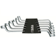 Набор ключей накидн. 75° 6-17мм на клипсе 6шт  Toptul GAAC0602