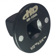 Головка-переходник 1/2"(F)x3/4"(М) низкопрофильная, CrMo  ...H-D HD-1255L