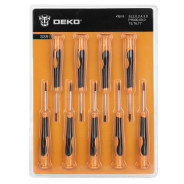 Набор прецизионных отверток для точных работ DEKO SS9 SET 9Deko 065-0590