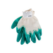 Перчатки х/б с латексным покрытием (одинарный облив) 13класс  ...STARTUL ST7195