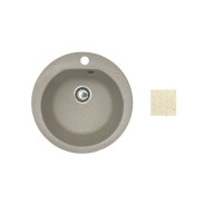 Мойка кухонная из искусственного камня GOLD песочный 505х505 mm  ...AV Engineering AV510000GSNA