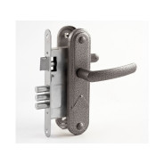 Замок врезной Омега ЗВ9.1-02 (серебро)  ЗЕНИТ 00-00002944