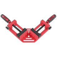 Струбцина угловая, быстрозажимная, 65/65 mm, двухкомпонентные обрезиненные рукоятки  ...Matrix 20322