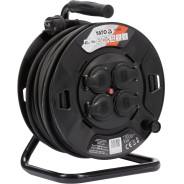 Удлинитель электрический H05RR-F 3G1.5мм. на катушке 40м 4 розетки  ...YATO YT-81054
