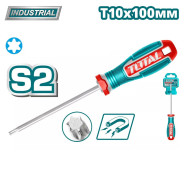 Отвертка Torx T10x100 мм  TOTAL TSDT10100