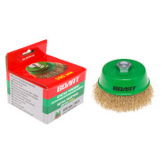 Щетка для шлифовальной машины"чашка" гофрированная 100mm  ...ВОЛАТ 81030-100