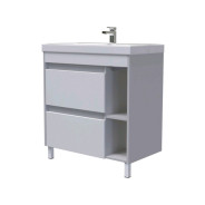 Тумба под умывальник 80 Line c ящиками и нишей (1 ниша, 2 шуфляды)  ...АВН 112.02