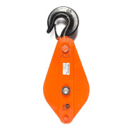 Блок монтажный однорольный с крюком HQG(L) K1-5,0 т с откидной щекой (G)  ...TOR 11551