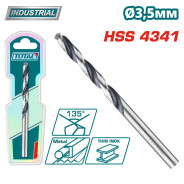 Сверло по металлу HSS 3,5 мм  TOTAL TAC1200354