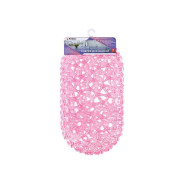 Коврик для ванной, овал с морскими звездами, 67х37 см, розовый  ...PERFECTO LINEA 22-167372