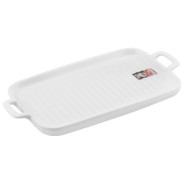 Блюдо керамическое, 29х15х2.5 см, серия ASIAN, белое  PERFECTO LINEA 17-112915