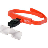 Лупа бинокулярная с подсветкой Х1, Х1.5, Х2, Х2.5, Х3.5 "Yato"  ...YATO YT-73842