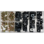 Саморезы и клипсы (набор 170шт)  YATO YT-06780