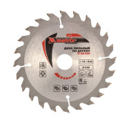 Пильный диск по дереву, ф130 х 20 мм, 24 зуба + кольцо 20/16  Matrix 73202