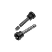 Насадка крестообразная PH2 50mm с ограничителем 2шт. (бита Phillips для ГКЛ сталь S2 магнитная)  ...GEPARD GP3516-50