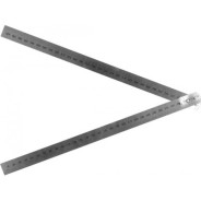 Линейка нержавеющая складная 610mm  VOREL 19740