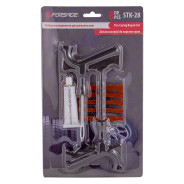 Набор инструментов для ремонта шин 8пр.(шило,протяжка-"мелкая спираль",шнуры-5шт,клей), в ...Forsage F-STK-28