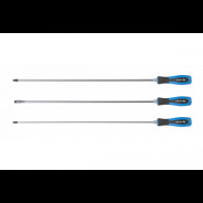 Отвертки длинные 450мм CrV (набор 3шт)  HOEGERT HT1S084