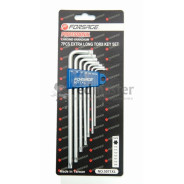 Набор ключей торкс Т10-Т40 7пр. экстра длинных  Forsage F-5071XL