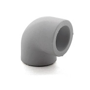 Колено ПП 20х90 серый  РосТурПласт 11030