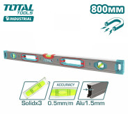Уровень магнитный 800 мм  TOTAL TMT28028M