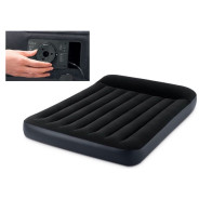 Надувной матрас с подголовником Full Classic, 137х191х25 см, встр. эл. насос  ...INTEX 64148