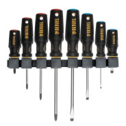 Набор отверток, 8 пр., CrV, трехкомпонентная рукоятка  DENZEL 12213