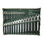 Набор ключей комбинированных 27пр.(6-28,30,32мм+ключи трещоточные:10,13мм)  ...Rock FORCE RF-5149R